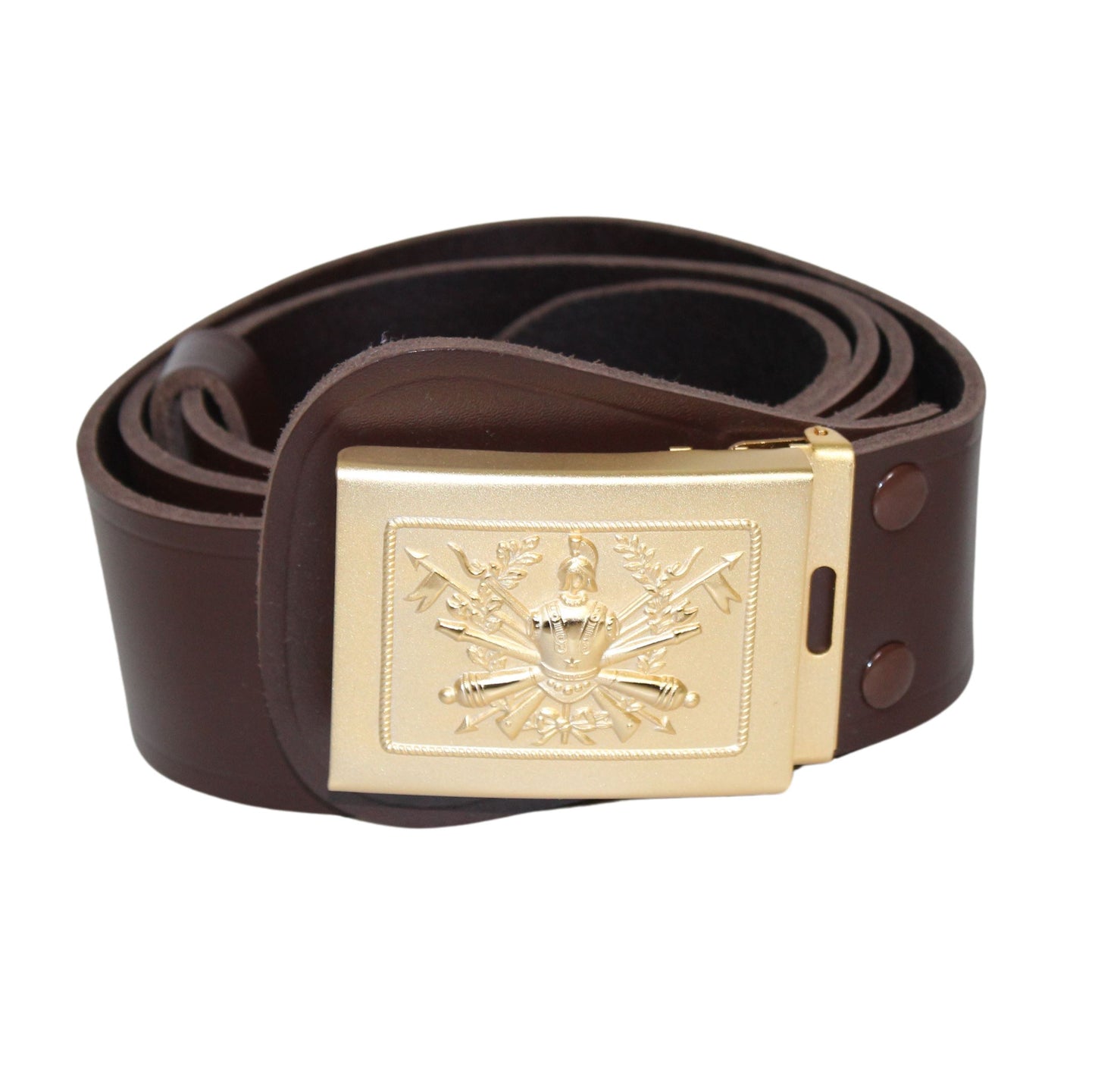 Italian army leather belt